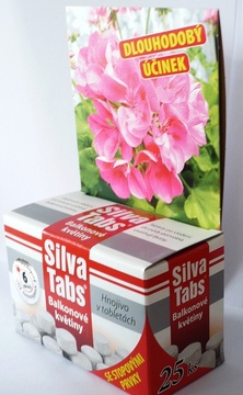 Hnojivo pro balkónové květiny Silva Tabs