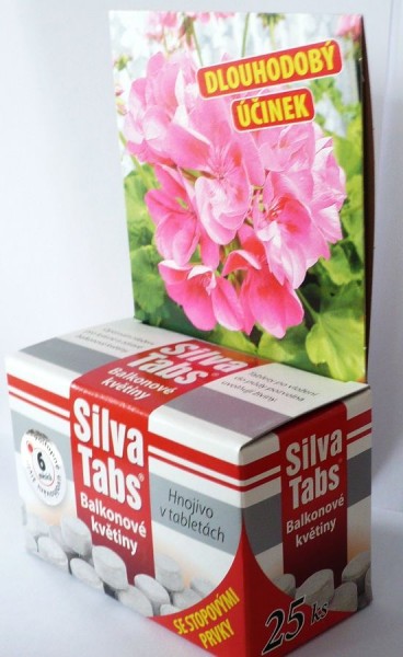 Hnojivo pre balkónové kvetiny Silva Tabs