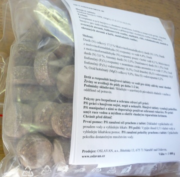 Hnojivové tablety 1 kg SILVAMIX FORTE 60