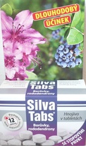 Hnojivo pre čučoriedky a rododendrony Silva Tabs