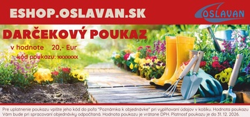 Darčekový poukaz na nákup v e-shope