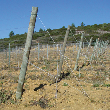 kotevní systém pro ukotvení sloupků různých plotových systémů, oplocení, elektrických ohradníků, výběhů pro zvířata, nebo podpůrných konstrukcí například ve vinicích a ovocných sadech. 