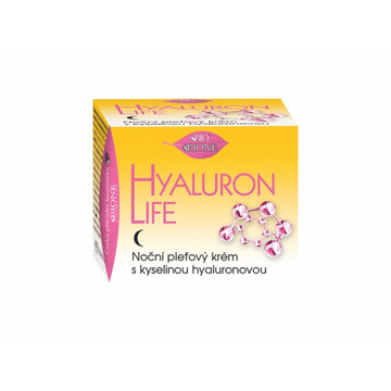 Nočný pleťový krém s kyselinou hyalurónovou HYALURON LIFE 51 ml