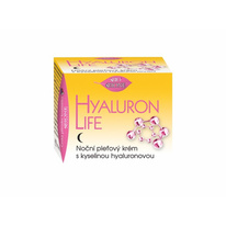 Nočný pleťový krém s kyselinou hyalurónovou HYALURON LIFE 51 ml