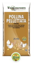 Pollina Pellettata Bio 25 kg - 100% Organické slepačie hnojivo - AKCIA dva ks za zvýhodnenú cenu 