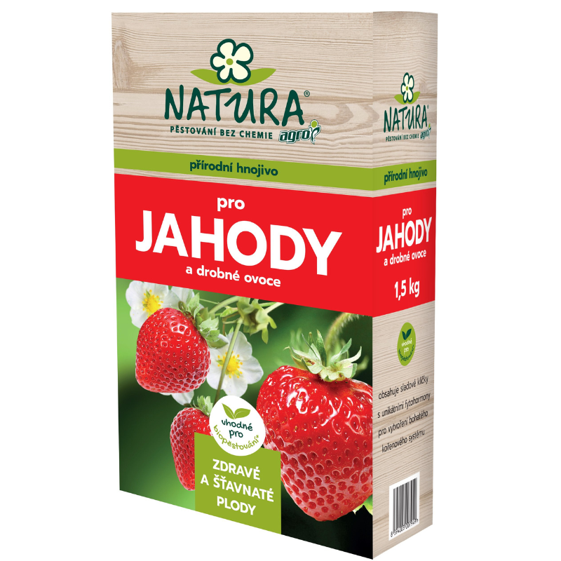 NATURA prírodné hnojivo na jahody a drobné ovocie