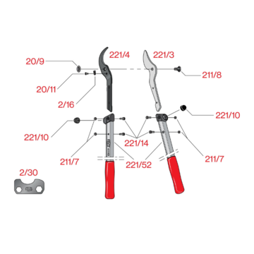 FELCO 221-70 náhradné diely