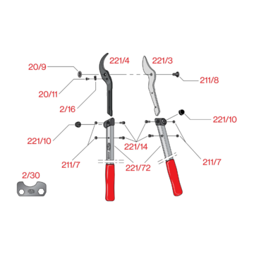 FELCO 221-90 náhradné diely