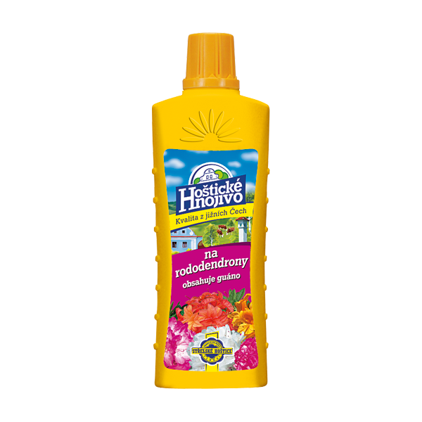 Hoštické hnojivo na rododendrony s guánom 500 ml