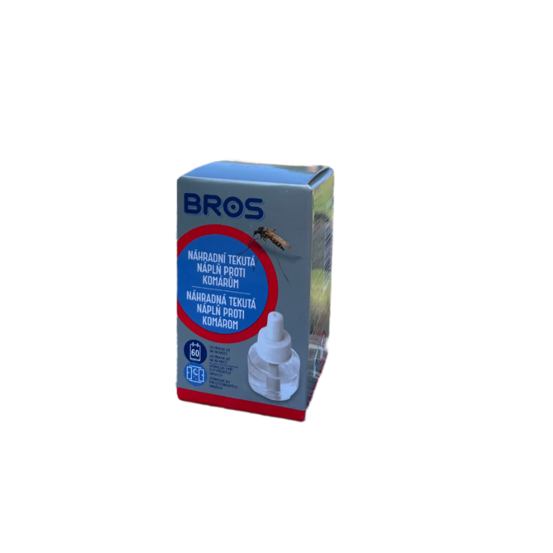 BROS náhradná tekutá náplň proti komárom 40 ml