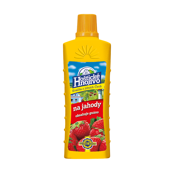 Hoštické hnojivo na jahody s guánom