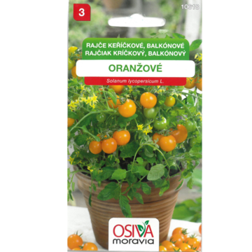 Paradajka kríčková balkónová oranžová