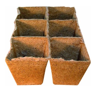 Rašelinový sadbovač 8 x 8 cm (6 kelímkov)
