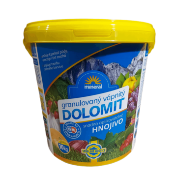 Vápenec dolomitický granulovaný 10 kg vedierko