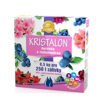 Kristalon Čučoriedky a rododendrony 0,5 kg 