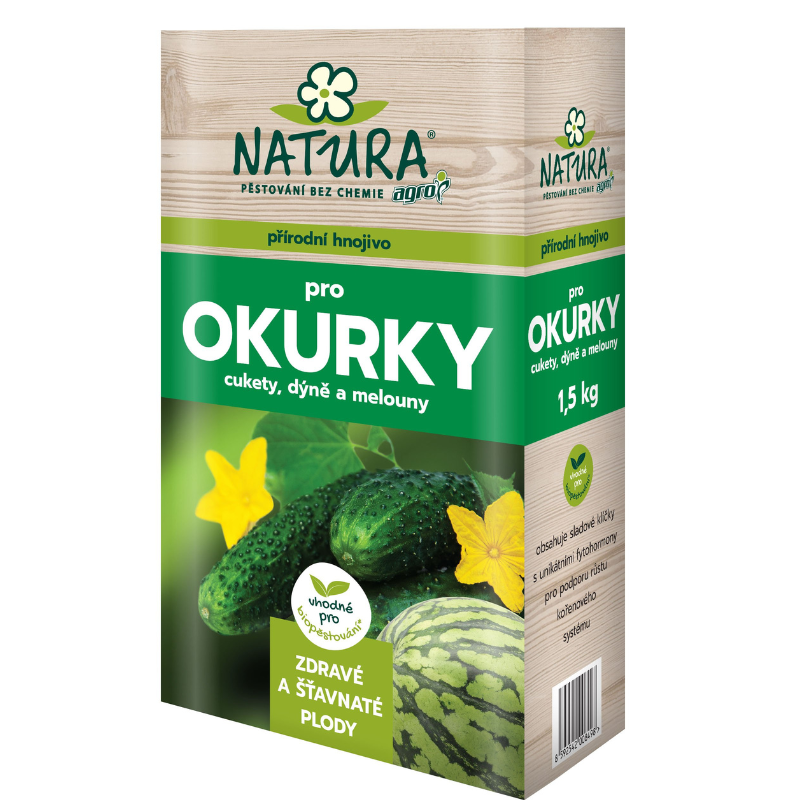 NATURA prírodné hnojivo na uhorky, cukety, tekvice a melóny