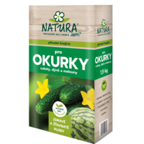 Natura prírodné hnojivo na uhorky, cukety, tekvice a melóny.