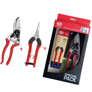 Nožnice FELCO 8 + zberové nožnice FELCO 321 Darčeková sada