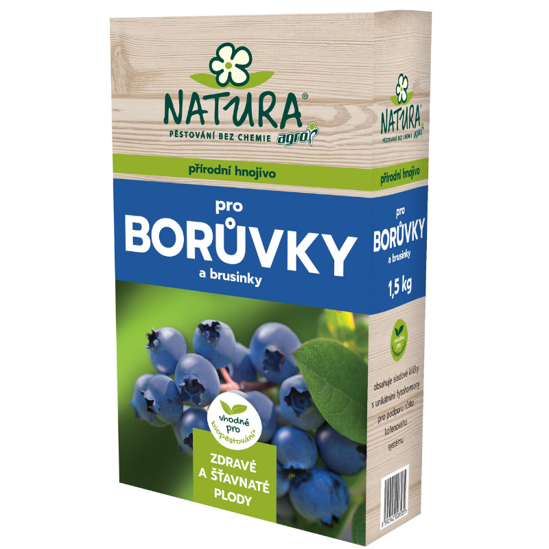 NATURA prírodné hnojivo pre čučoriedky a brusnice
