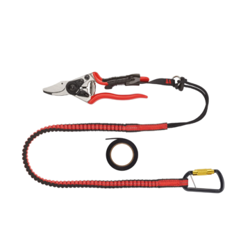 Putko a páska FELCO 938 a šnúra FELCO 939 pripojené k nožniciam