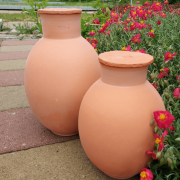 Samozavlažovacie nádoby olla do záhonov veľká + malá