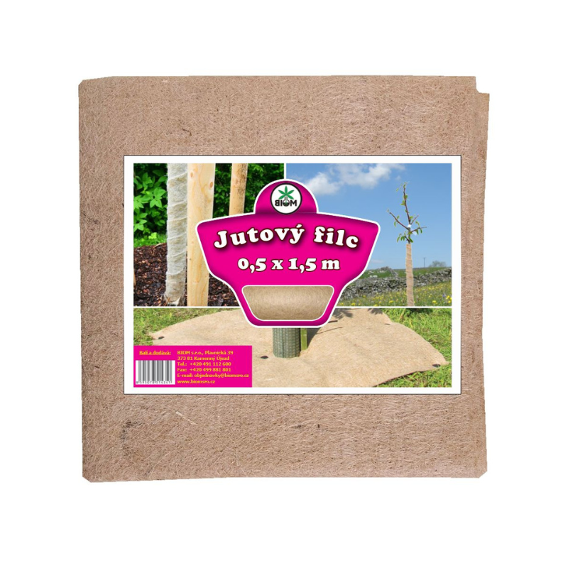 Jutový filc