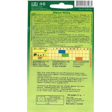 Paradajka kolíková (Bulharské) MILLA