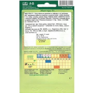 Melon cukrový (Bulharské) MAESTRO F1