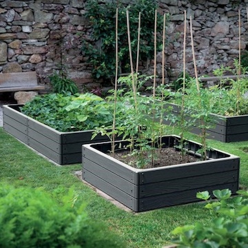 Vyvýšený záhon BASE WOODY