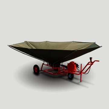 Zberač striasaného ovocia, priemer 5,0 m s ventilátorom