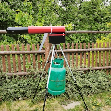 ALANKO MS6 mechanický plynový plašič na stojane