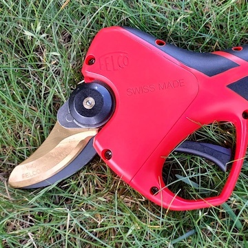 FELCO 834V LH elektrické nožnice pre ľavú ruku