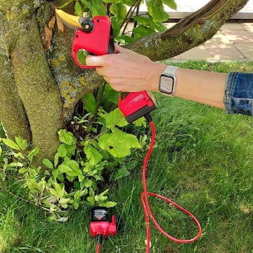 FELCO 834V LH elektrické nožnice pre ľavú ruku