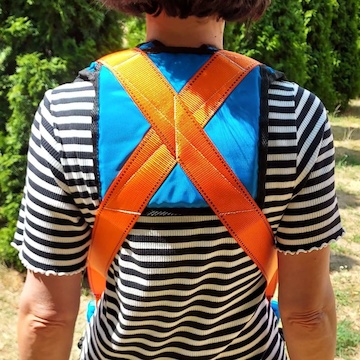 Zberová nádoba (kôš) PLUKO BAG popruhy