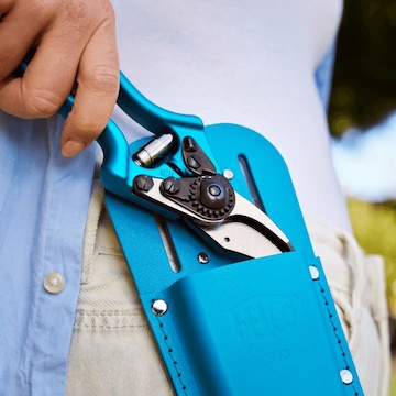 Nožnice FELCO 6 Electric Blue s púzdrom