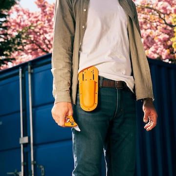 Nožnice FELCO 6 Tangerine Blaze + púzdro FELCO 910 Tangerine Blaze