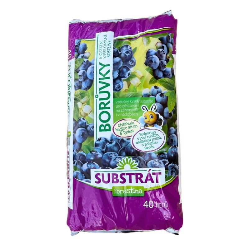 Substrát Forestina Čučoriedky 40 l