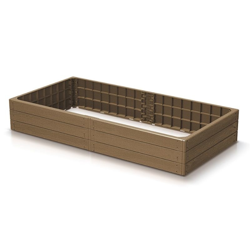 Vyvýšený záhon BASE WOODY 149,2 cm naturo ECO