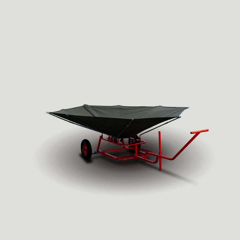 Zberač striasaného ovocia, priemer 2,9 m, bez ventilátora