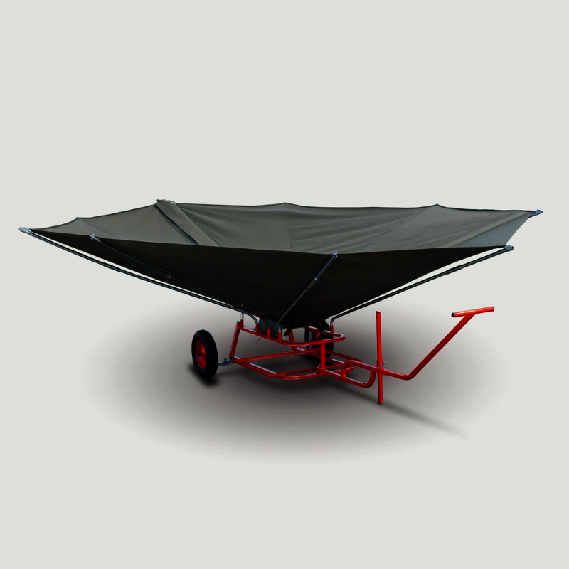 Zberač striasaného ovocia, priemer 5,0 m, bez ventilátora 